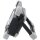 LED´s work LED Arbeitsleuchte schwarz IP54 10W 1000lm Tageslicht 5000K Akku USB dimmbar