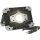 LED´s work LED Arbeitsleuchte schwarz IP54 10W 1000lm Tageslicht 5000K Akku USB dimmbar
