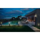 Ledvance Außenlampe Sockelleuchte Endura Classic Figo Dunkelgrau 49cm IP44 max. 20W E27 Bewegungsmelder