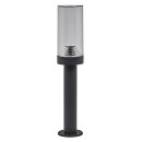 Ledvance Außenlampe Sockelleuchte Endura Classic Amber Dunkelgrau IP44 max. 20W E27