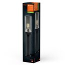 Ledvance Außenlampe Sockelleuchte Endura Classic Amber Dunkelgrau IP44 max. 20W E27