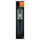 Ledvance Außenlampe Sockelleuchte Endura Classic Amber Dunkelgrau IP44 max. 20W E27