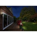 Ledvance Außenlampe Sockelleuchte Endura Classic Amber Dunkelgrau IP44 max. 20W E27