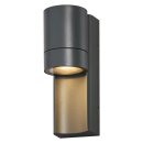 Ledvance Außenleuchte Wandlampe Endura Classic Isidor Wall dunkelgrau IP65 max. 35W GU10 down