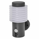 Ledvance LED Außenleuchte Wandlampe Endura Style Rondo Dunkelgrau IP44 9,5W 1000lm warmweiß 3000K Sensor