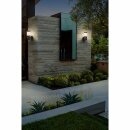 Ledvance LED Außenleuchte Wandlampe Endura Style Rondo Dunkelgrau IP44 9,5W 1000lm warmweiß 3000K Sensor