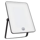 Ledvance LED Fluter Floodlight Essential Schwarz IP65 50W 4500lm warmweiß 3000K 100° mit Sensor