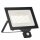 Ledvance LED Fluter Floodlight Essential Schwarz IP44 100W 11500lm neutralweiß 4000K 110° mit Sensor