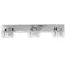 Ledvance LED Spiegelleuchte Orbis Flame Chrom IP44 3 x 5,5W 1305lm Click CCT 3000K-4000K