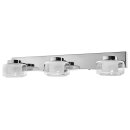 Ledvance LED Spiegelleuchte Orbis Flame Chrom IP44 3 x 5,5W 1305lm Click CCT 3000K-4000K