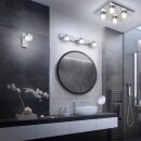 Ledvance LED Spiegelleuchte Orbis Flame Chrom IP44 3 x 5,5W 1305lm Click CCT 3000K-4000K
