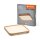 Ledvance LED Deckenleuchte ORBIS Alicia 39,5x39,5cm 24W 2700lm Holz warmweiß 3000K DIMMBAR
