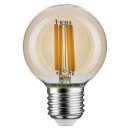 Paulmann LED Filament G60 mini Globe 7W = 60W E27 gold...