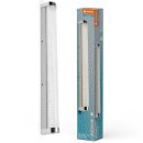 Ledvance LED Badezimmerlampe Bubble Glass Chrom 60cm IP44...