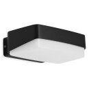 Telefunken LED Außenleuchte Wandlampe Mainz Schwarz IP44 14W 1500lm Neutralweiß 4000K
