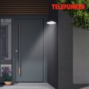 Telefunken LED Außenleuchte Wandlampe Mainz Schwarz IP44 14W 1500lm Neutralweiß 4000K