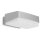 Telefunken LED Außenleuchte Wandlampe Silber IP44 14W 1500lm Neutralweiß 4000K
