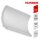 Telefunken LED Außenleuchte Wandlampe Genf Silber IP44 2 x 6W 1200lm Neutralweiß 4000K Up&Down