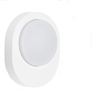 Telefunken LED Außenleuchte Wandlampe Prag Weiß IP44 8W 800lm Neutralweiß 4000K