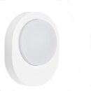 Telefunken LED Außenleuchte Wandlampe Prag Weiß IP44 8W 800lm Neutralweiß 4000K