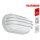 Telefunken LED Außenleuchte Wandlampe Palma Silber IP44 12W 1200lm Neutralweiß 4000K