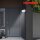 Telefunken LED Außenleuchte Wandlampe Palma Silber IP44 12W 1200lm Neutralweiß 4000K