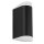 Telefunken LED Außenleuchte Wandlampe Lublin Schwarz IP44 2x 5W GU10 800lm Neutralweiß 4000K Up&Down