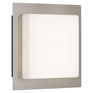 Telefunken LED Außenleuchte Wandlampe Lyon Edelstahl 30cm IP44 15W 1500lm Neutralweiß 4000K