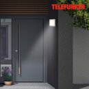 Telefunken LED Außenleuchte Wandlampe Lyon Edelstahl 30cm IP44 15W 1500lm Neutralweiß 4000K