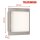 Telefunken LED Außenleuchte Wandlampe Lyon Edelstahl 30cm IP44 15W 1500lm Neutralweiß 4000K
