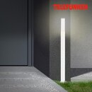Telefunken LED Außen Sockelleuchte Hamm Weiß 97cm 8W 850lm Neutralweiß 4000K