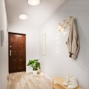 Briloner LED Deckenleuchte Wandlampe Fire Weiß Ø30cm 21W 2000lm Warmweiß 3000K