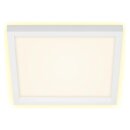 Briloner LED Deckenleuchte Aufbaupanel Cadre Weiß...
