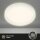 Briloner LED Deckenleuchte Wandlampe Cadre Weiß Ø30cm 18W 2400lm Warmweiß 3000K Backlight