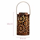 Paulmann Pauleen LED Solar Laterne Sunshine Grace Kupfer IP44 warmweiß 3000K