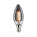Paulmann LED Filament Kerze 4W E14 Rauchglas 145lm Extra...