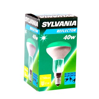 Sylvania Reflektor Glühbirne Spot Grün R50 40W 40 Watt Glühlampe E14 *Sonderpreis Restposten*