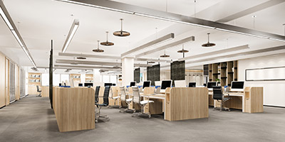 Arbeitsbeleuchtung im Büro